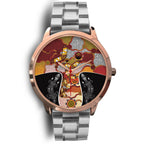 watch-dot-painting-lizard-boomerang-rose-gold-watch