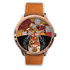watch-dot-painting-lizard-boomerang-rose-gold-watch