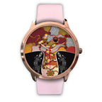 watch-dot-painting-lizard-boomerang-rose-gold-watch