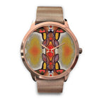 aboriginal-watch-kangaroo-painting-indigenous-patterns-rose-gold-watch