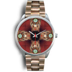 aboriginal-watch-wombat-pattern-hug-circle-painting-silver-watch