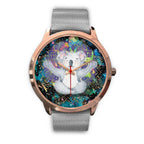 watch-koala-rose-gold-watch-meditating-color-art-ver01