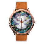 watch-koala-rose-gold-watch-meditating-color-art-ver01