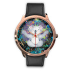 watch-koala-rose-gold-watch-meditating-color-art-ver01