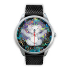 watch-koala-silver-watch-meditating-color-art-ver01