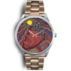 aboriginal-watch-koala-patterns-painting-sun-indigenous-silver-watch