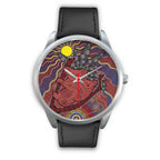 aboriginal-watch-koala-patterns-painting-sun-indigenous-silver-watch