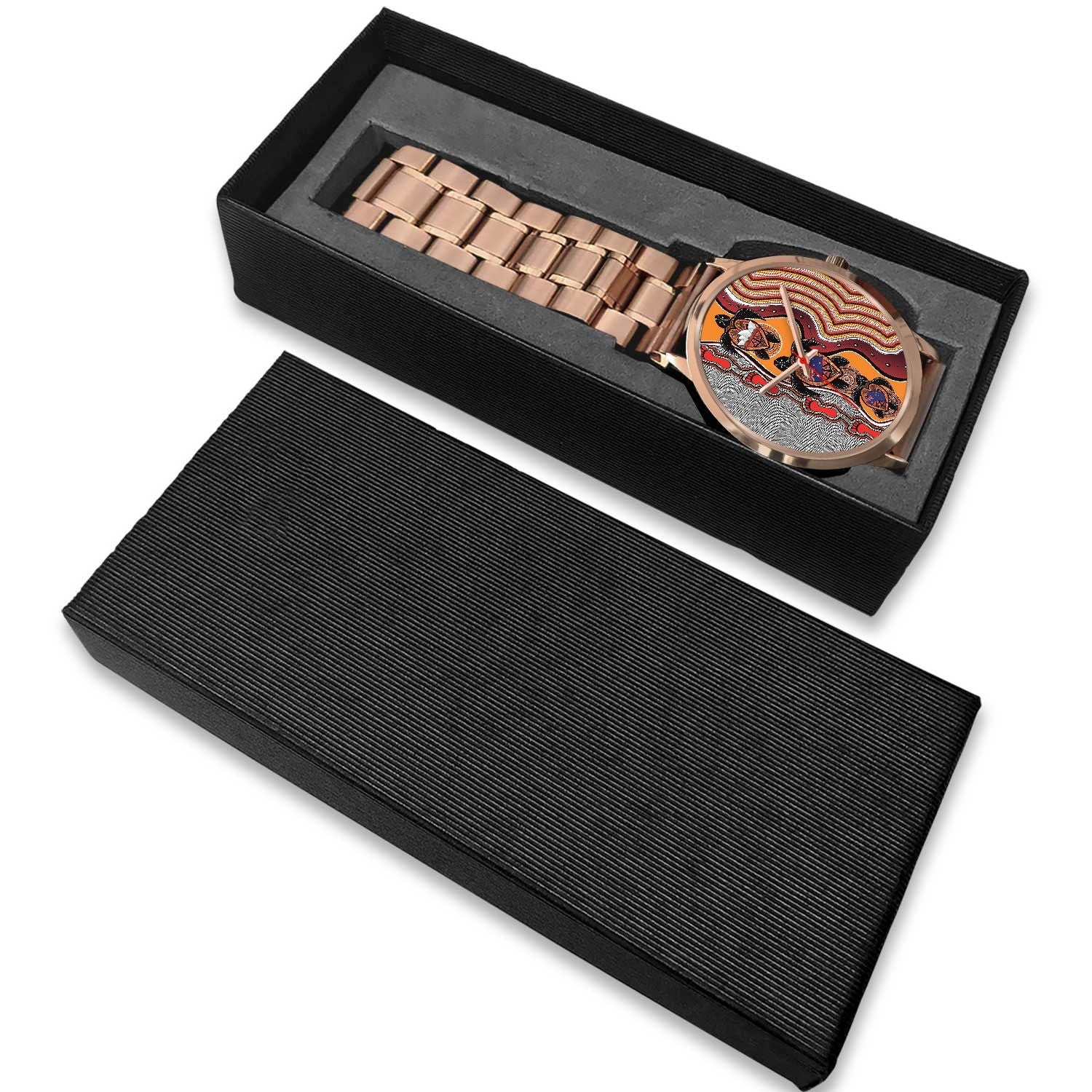 aboriginal-watch-turtle-aus-flag-sydney-opera-rose-gold-watch