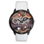 aboriginal-black-watch-lizard-watch-indigenous-dot-painting