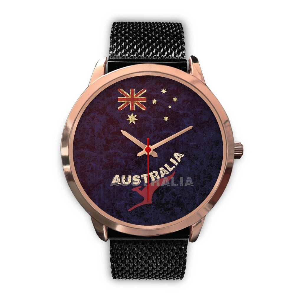 aboriginal-watch-koala-patterns-treasure-rose-gold-watch-1