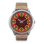 aboriginal-watch-turtle-indigenous-dot-painting-silver-watch-1