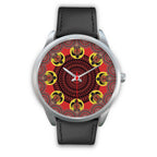 aboriginal-watch-turtle-indigenous-dot-painting-silver-watch-1