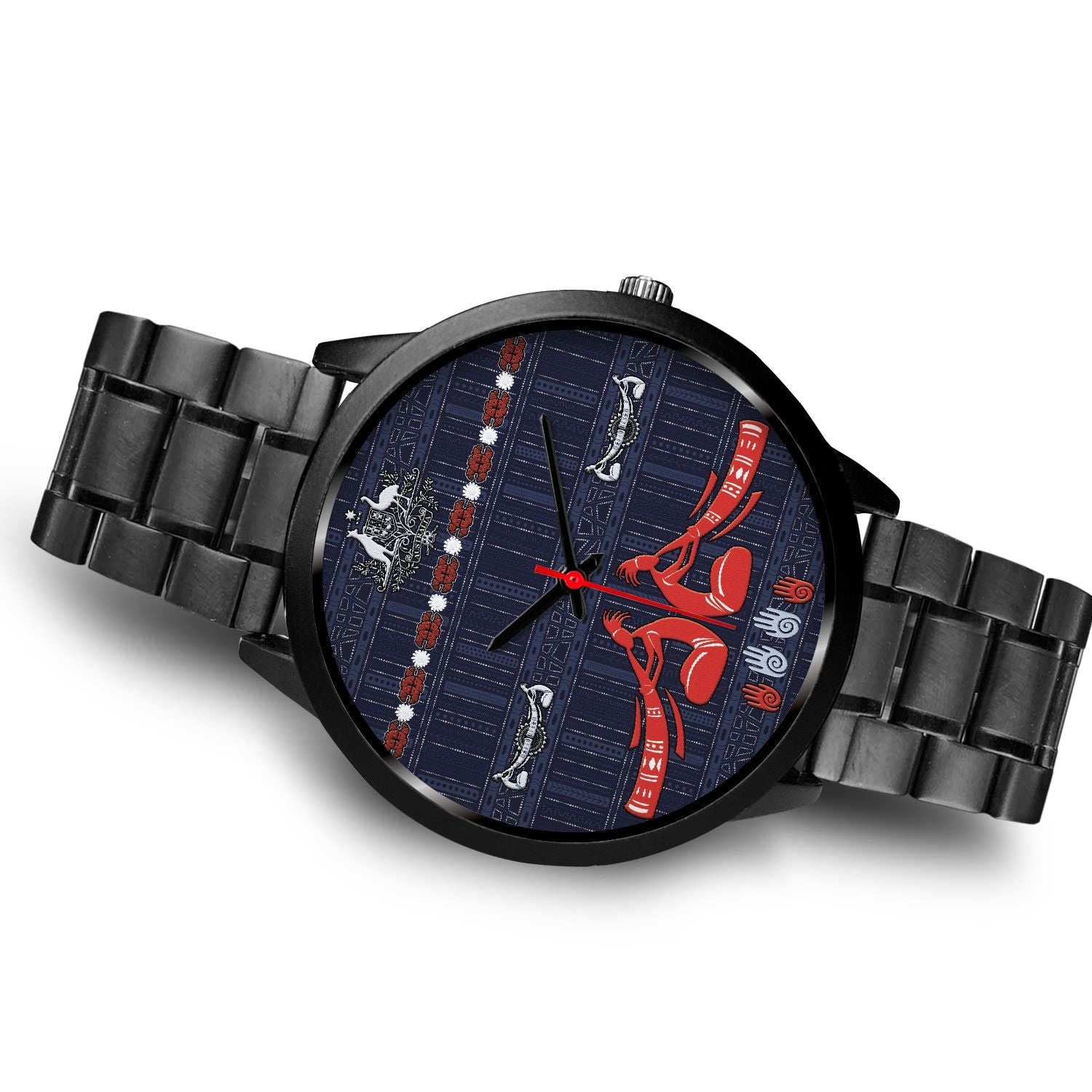 black-watch-australian-didgeridoo-watch-australian-coat-of-arms-unisex