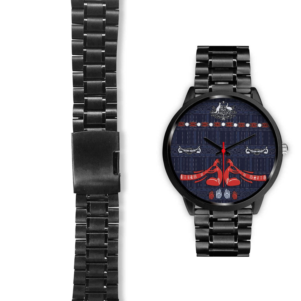 black-watch-australian-didgeridoo-watch-australian-coat-of-arms-unisex