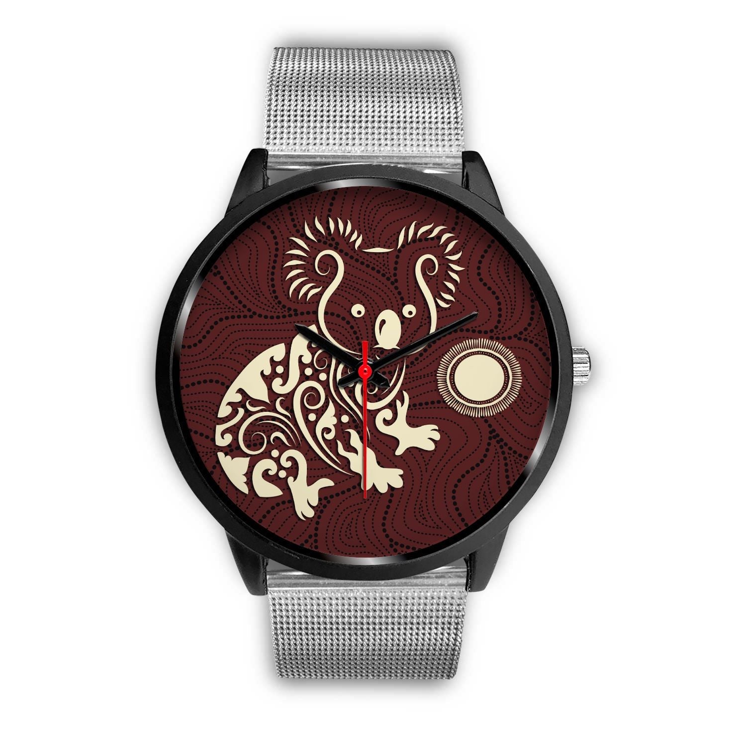aboriginal-watch-koala-patterns-treasure-black-watch