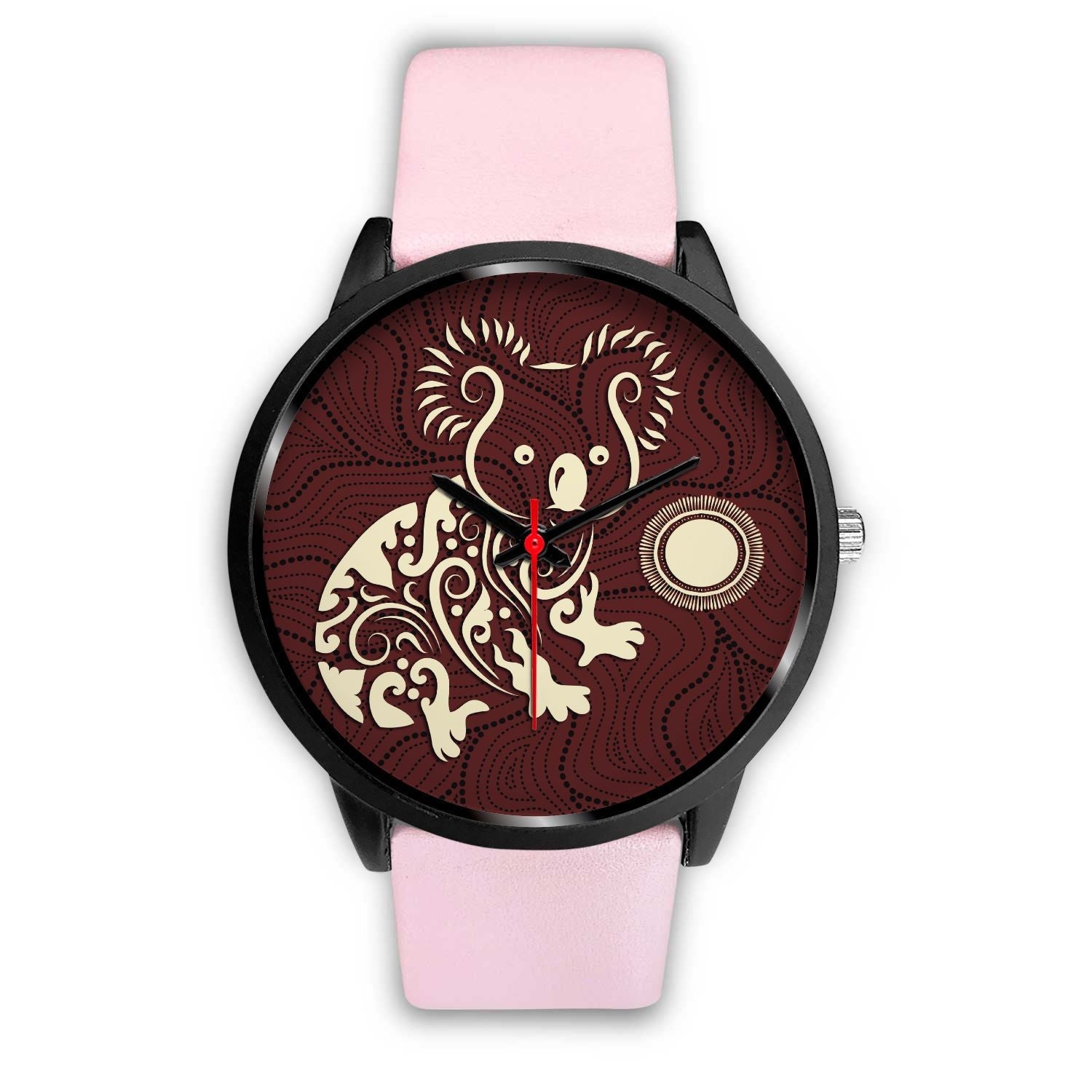 aboriginal-watch-koala-patterns-treasure-black-watch