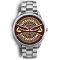 silver-watch-didgeridoo-australia-watch-australian-coat-of-arms-unisex