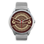 silver-watch-didgeridoo-australia-watch-australian-coat-of-arms-unisex