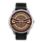 silver-watch-didgeridoo-australia-watch-australian-coat-of-arms-unisex