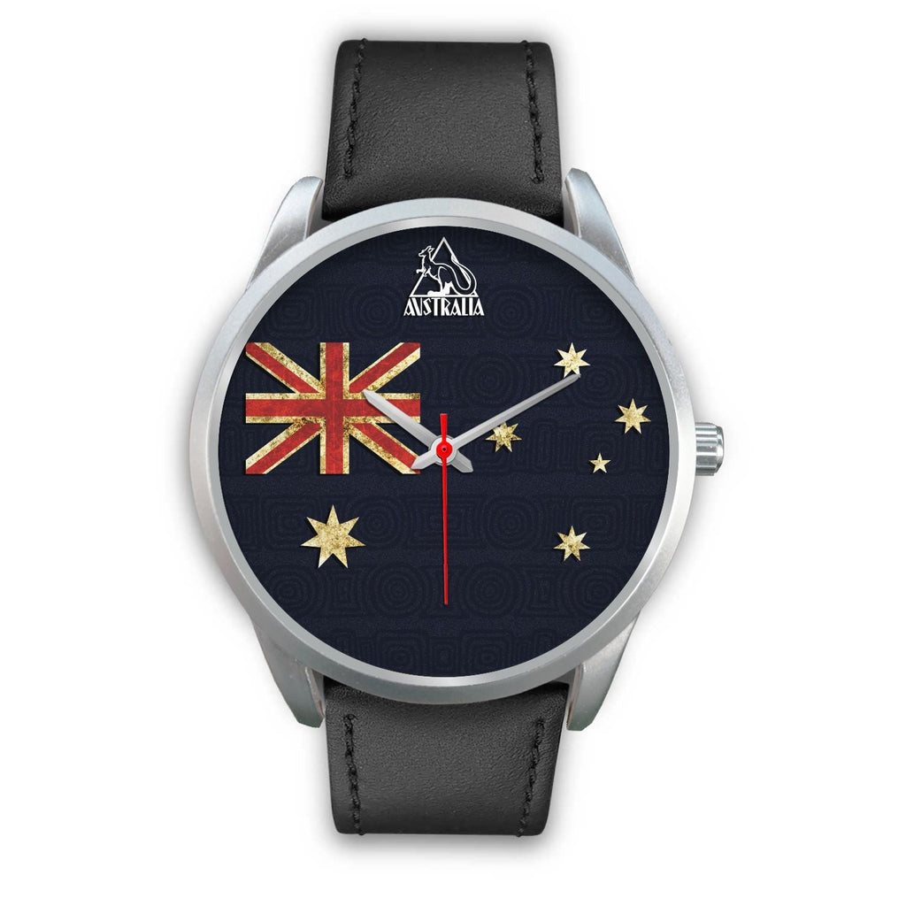 silver-watch-aus-flag-watch-vintage-kangaroo-symbol-unisex