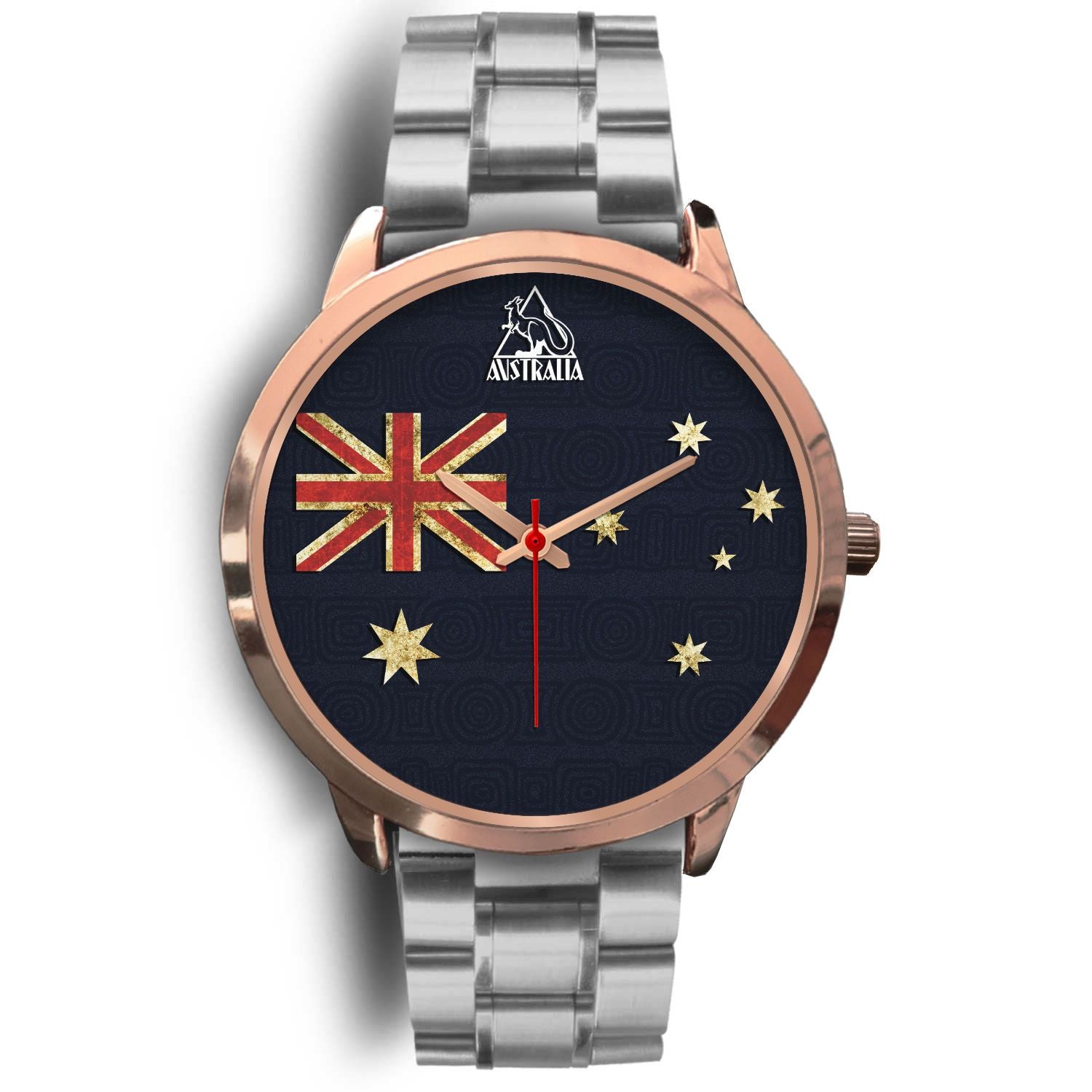 rose-gold-watch-aus-flag-watch-vintage-kangaroo-symbol-unisex