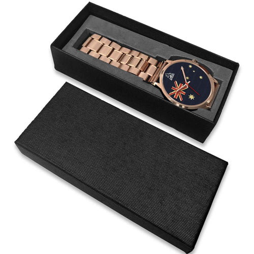 rose-gold-watch-aus-flag-watch-vintage-kangaroo-symbol-unisex