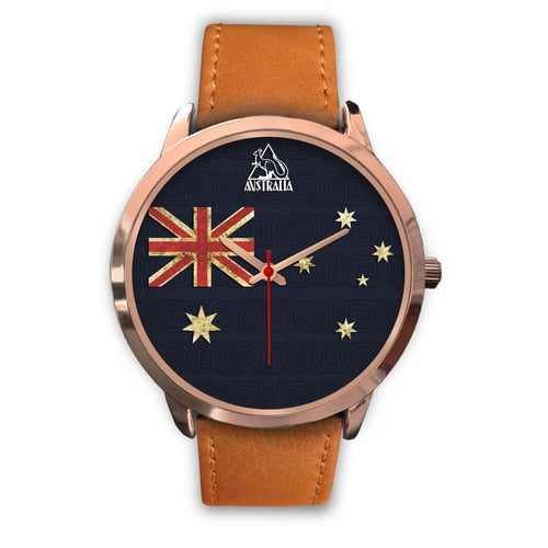 rose-gold-watch-aus-flag-watch-vintage-kangaroo-symbol-unisex