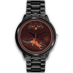 aboriginal-watch-lizard-watch-kangaroo-patterns-black-watch