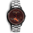 aboriginal-watch-lizard-watch-kangaroo-patterns-black-watch