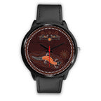aboriginal-watch-lizard-watch-kangaroo-patterns-black-watch