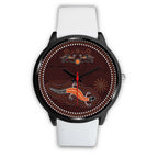 aboriginal-watch-lizard-watch-kangaroo-patterns-black-watch