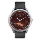 aboriginal-watch-lizard-watch-kangaroo-patterns-silver-watch