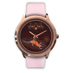 aboriginal-watch-lizard-watch-kangaroo-patterns-rose-gold-watch