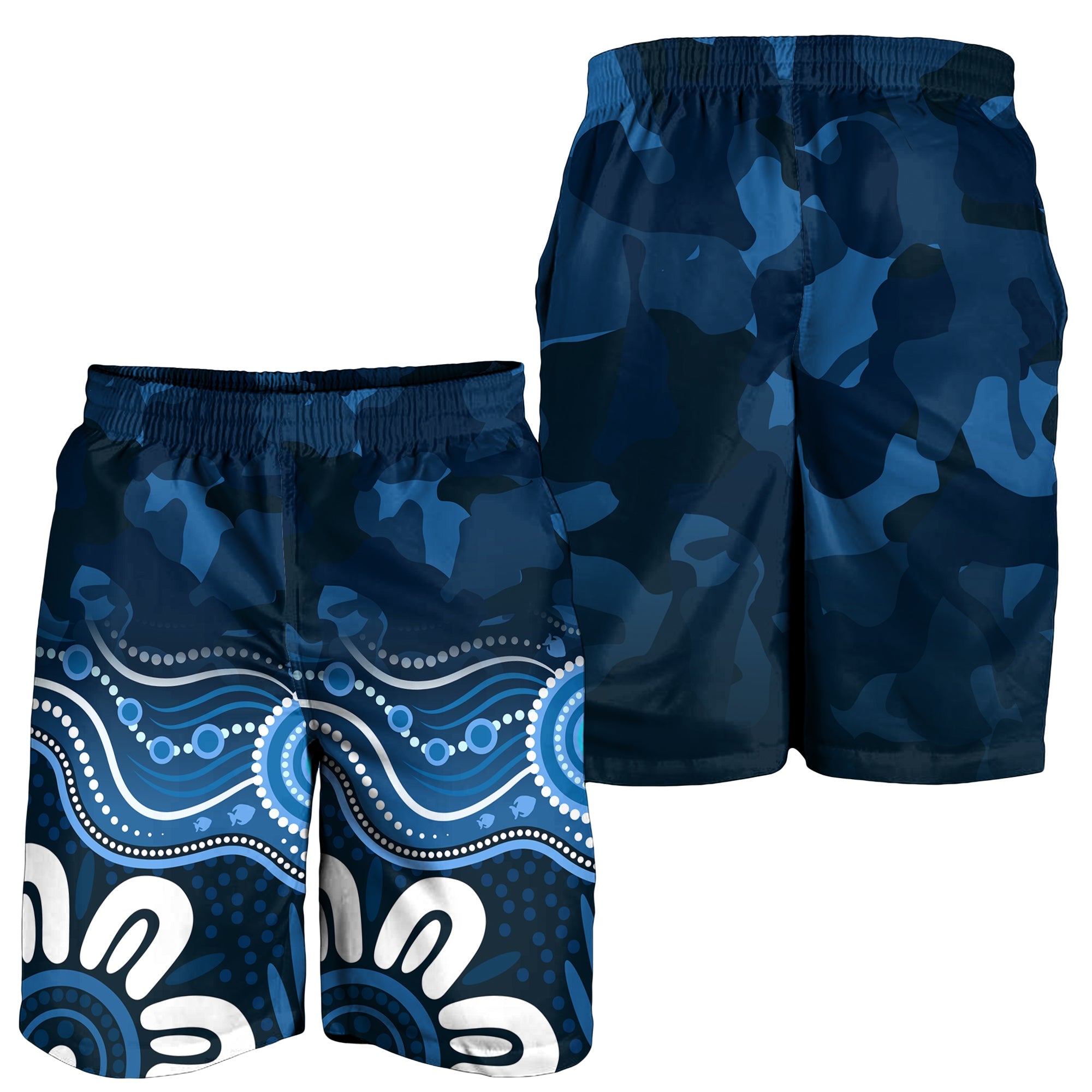 blues-anzac-2022-men-shorts-carlton-football-aboriginal-poppy