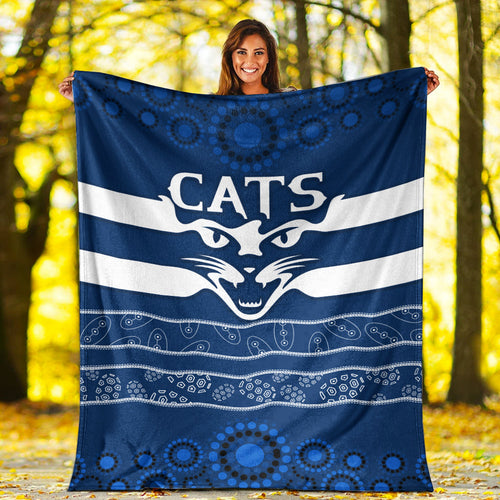cats-indigenous-premium-blanket-football-geelong