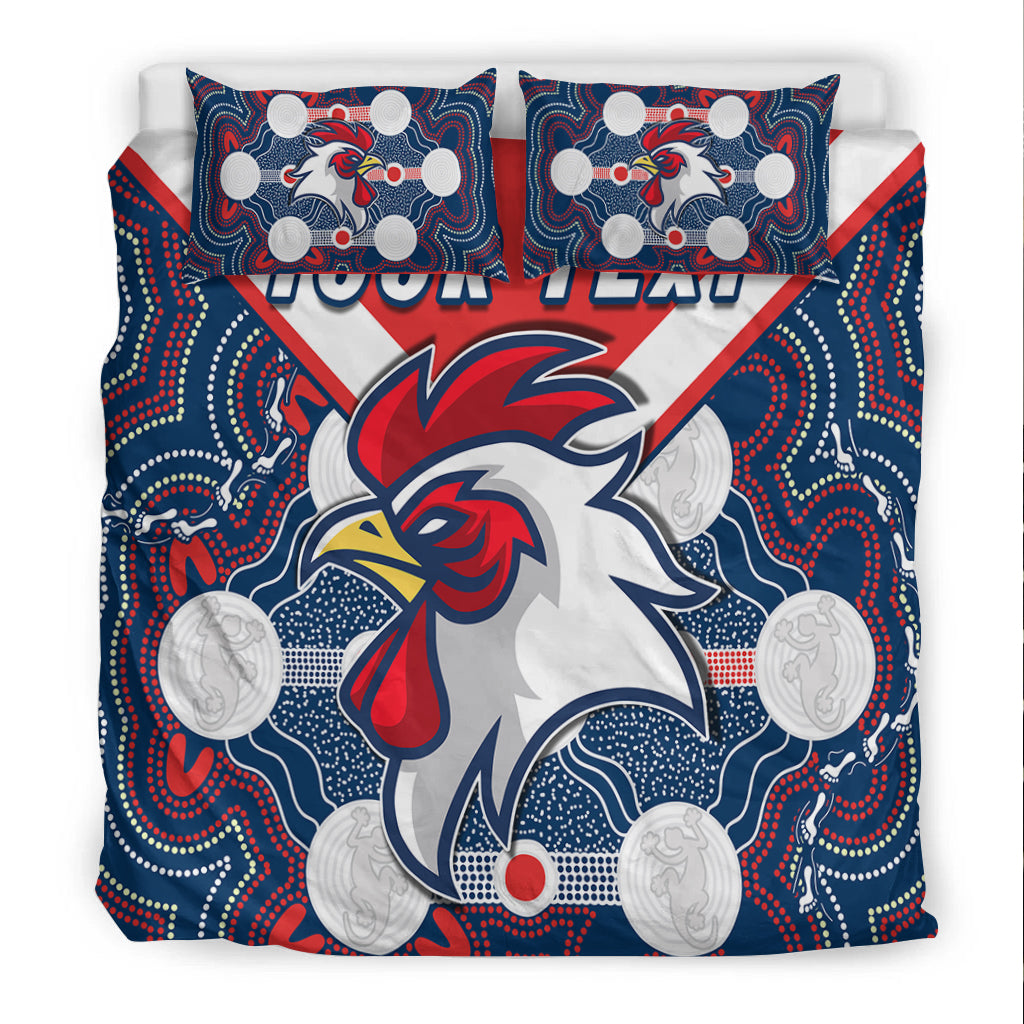 custom-personalised-roosters-bedding-set-sydney-indigenous