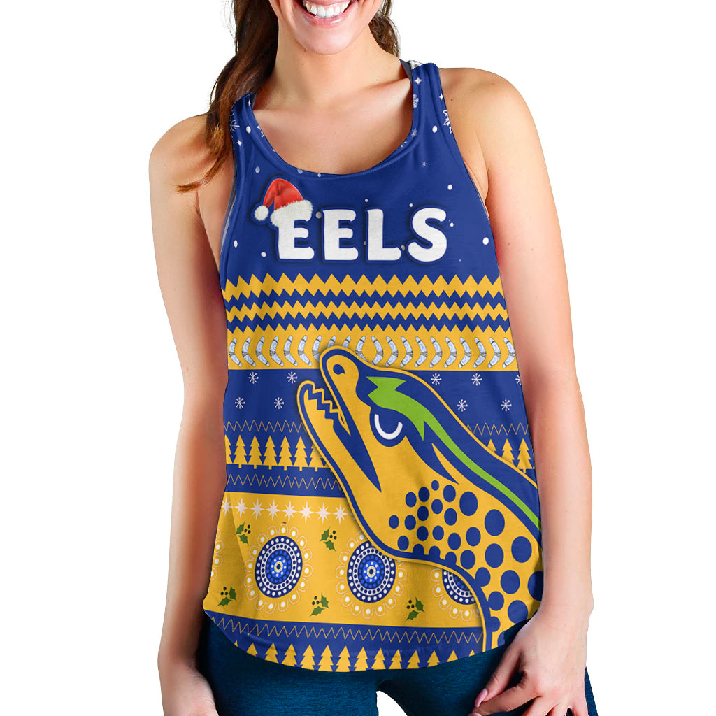 eels-unique-women-racerback-tank-merry-christmas-parramatta