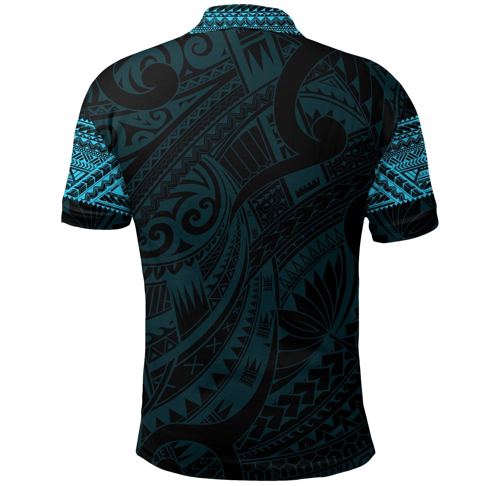 aotearoa-maori-tattoo-black-and-blue-polo-t-shirt