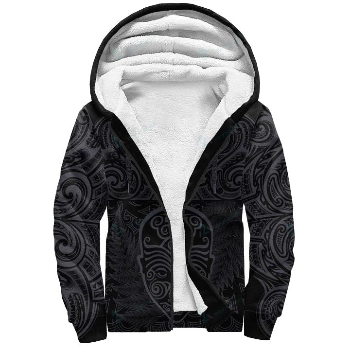 aotearoa-sherpa-hoodie-maori-manaia-warrior-silver-fern