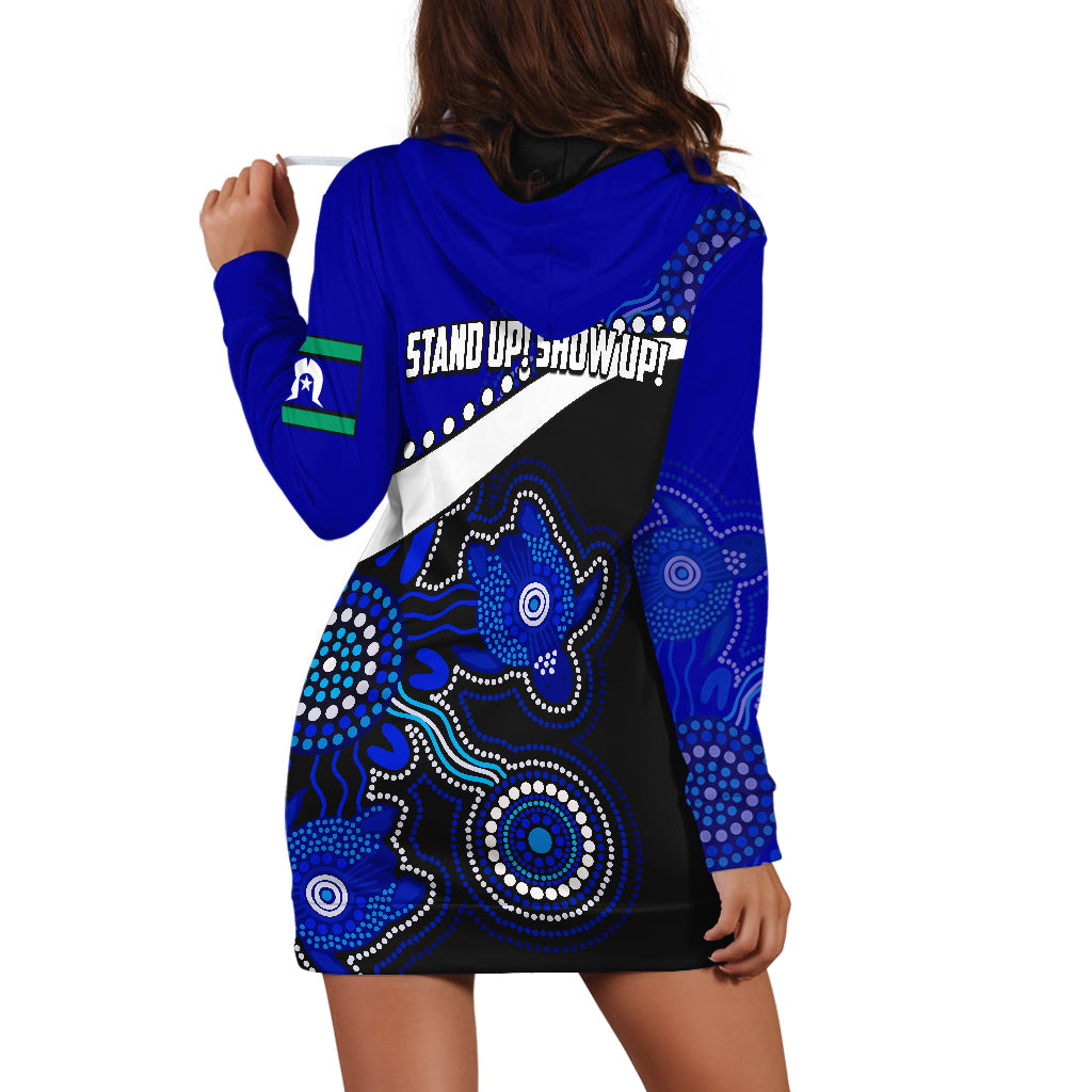 naidoc-week-2022-hoodie-dress-torres-strait-islander-version-blue-aboriginal-turtles