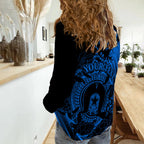 custom-personalised-aboriginal-torres-strait-islands-in-wave-blue-women-casual-shirt