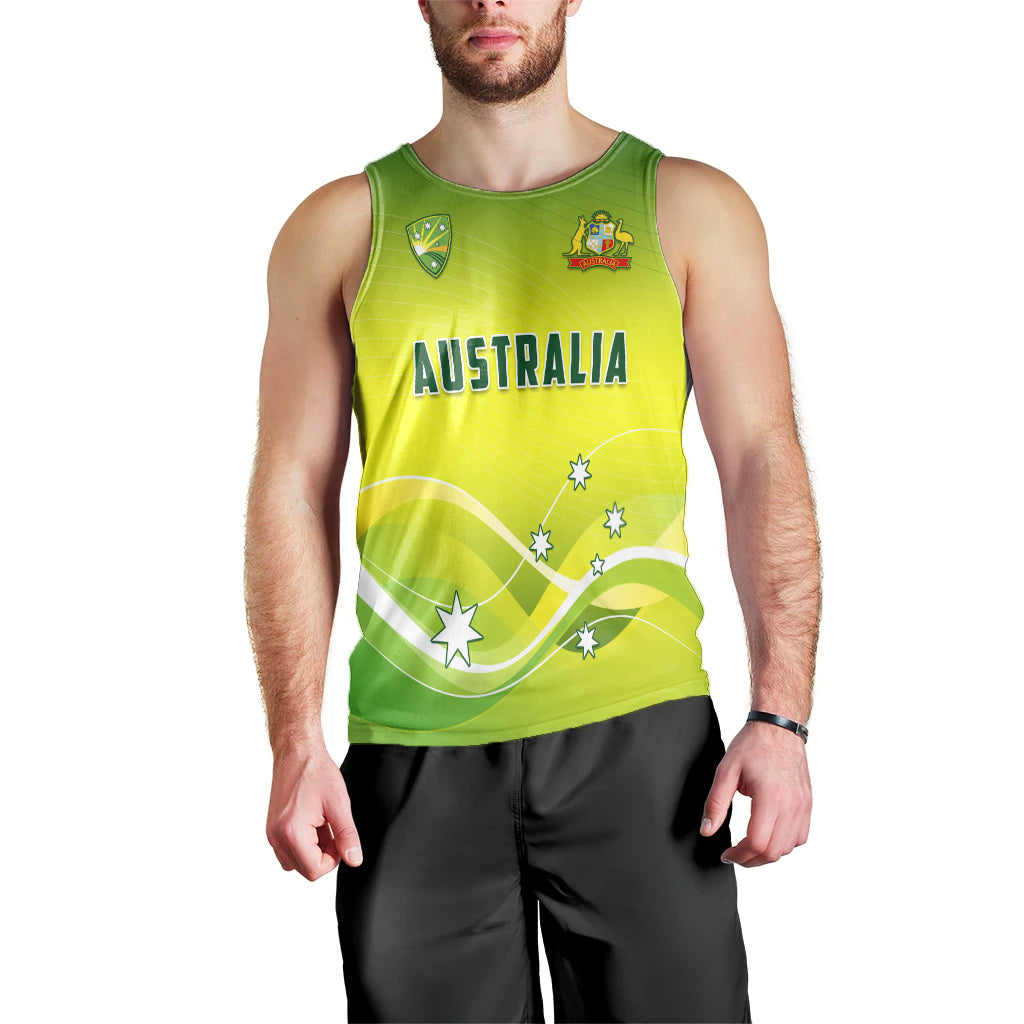 cricket-australia-men-tank-top-simple-style