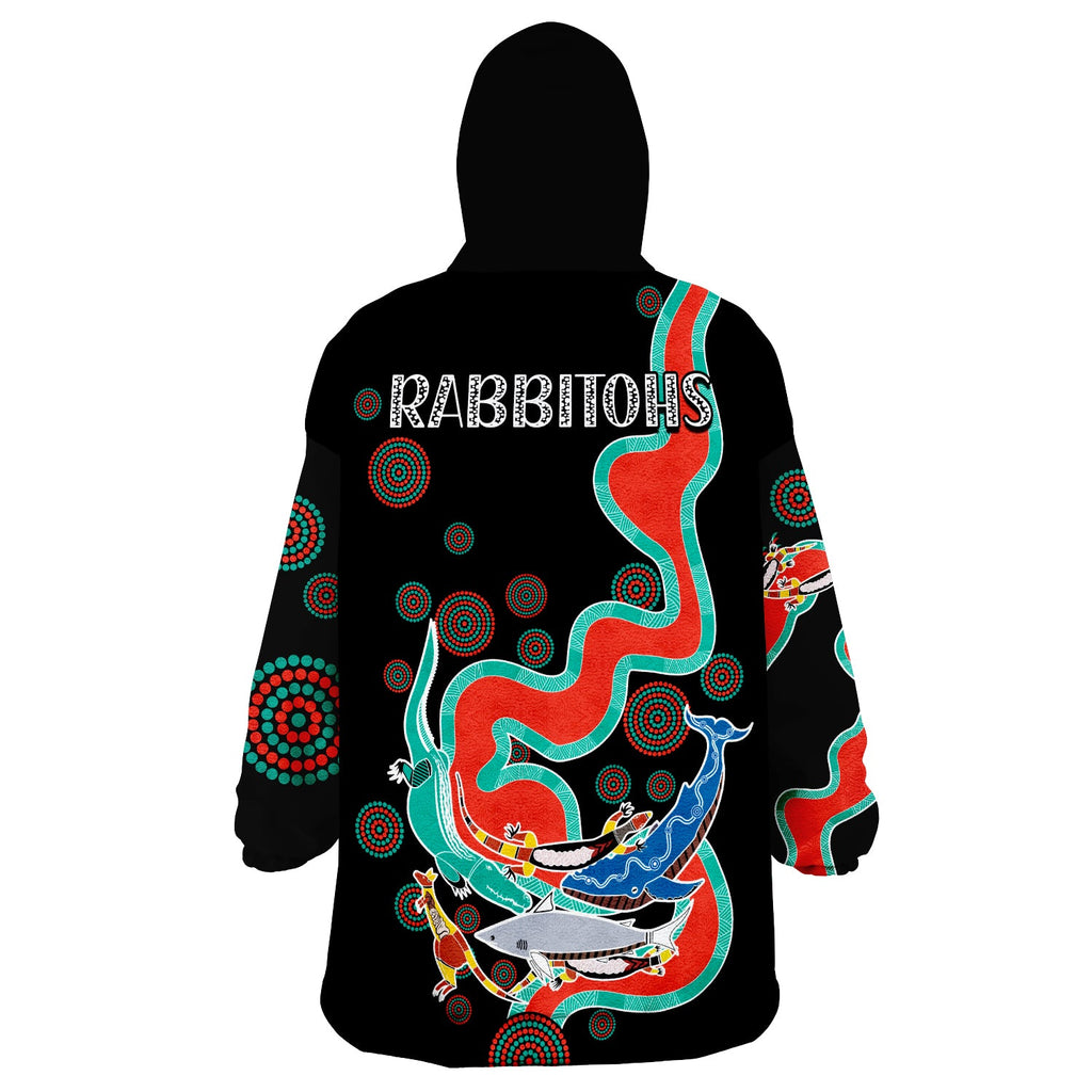rabbitohs-wearable-blanket-hoodie-go-the-bunnies-aboriginal-lt13