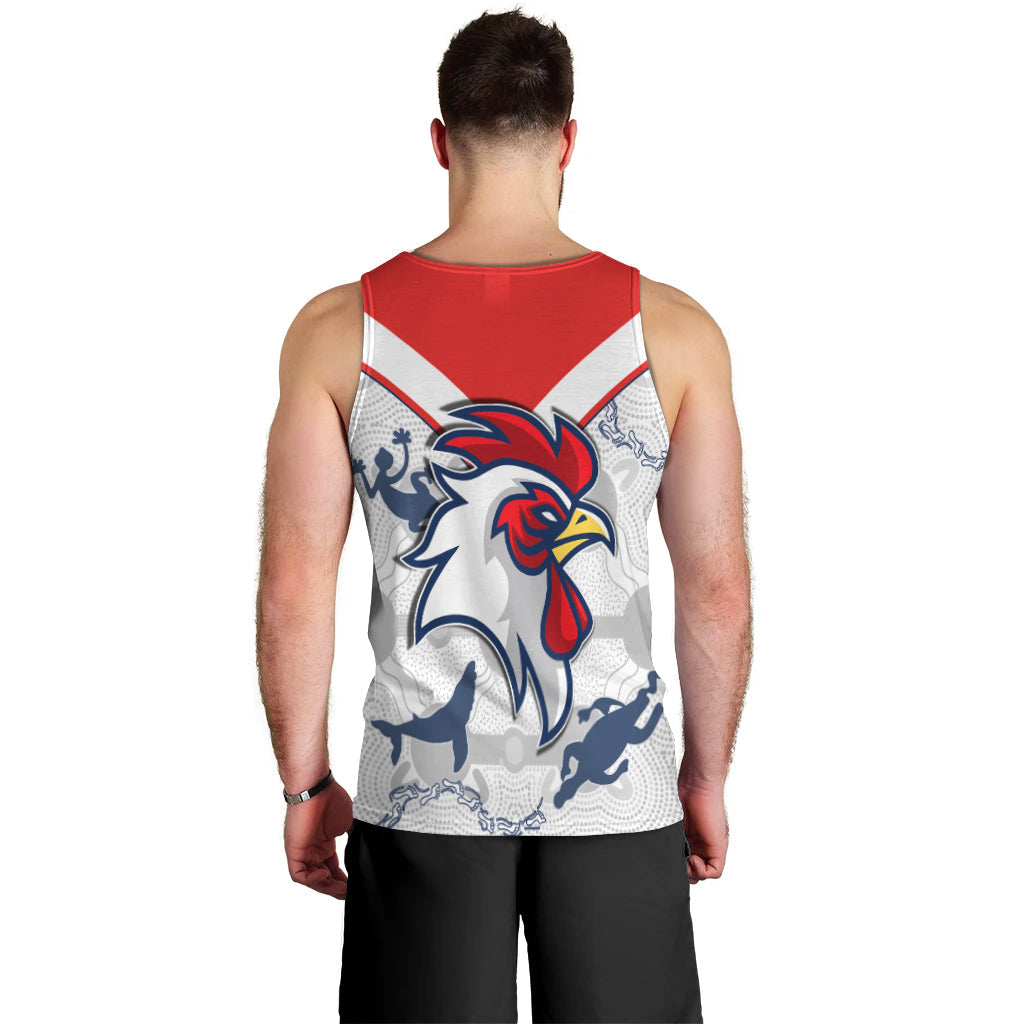 custom-personalised-roosters-men-tank-top-sydney-indigenous-version-white