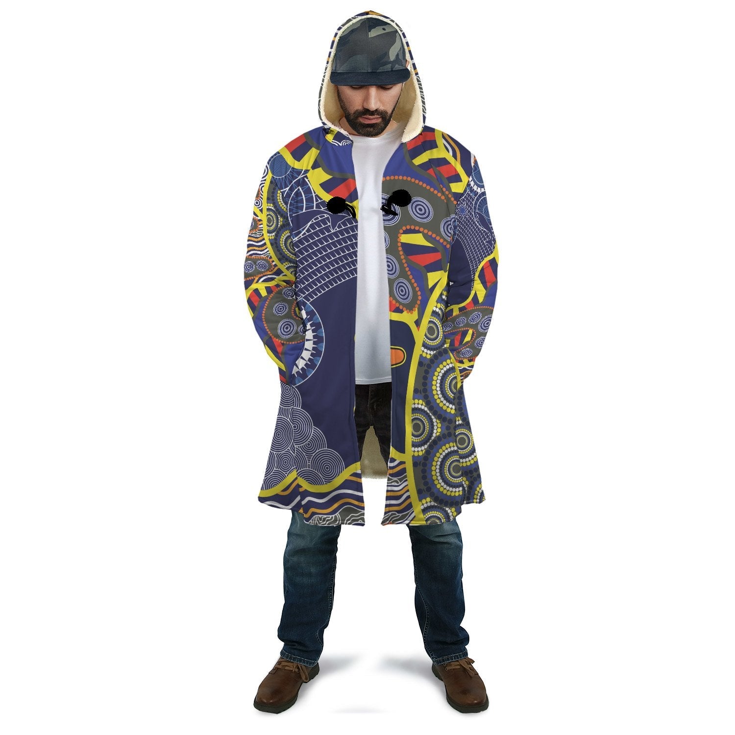 aboriginal-cloak-australian-boomerang-dot-painting-art