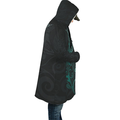 light-silver-fern-new-zealand-cloak-turquoise