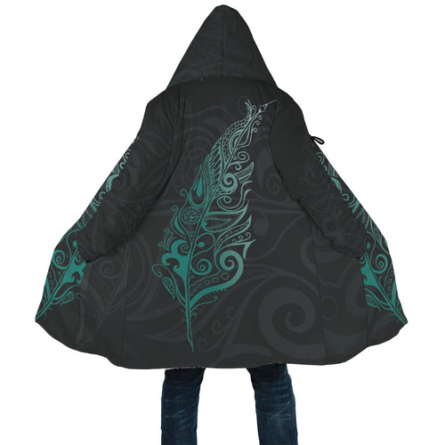 light-silver-fern-new-zealand-cloak-turquoise