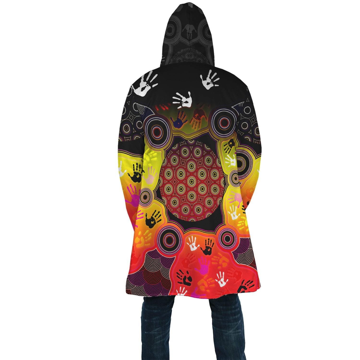 aboriginal-cloak-indigenous-circle-dot-painting-hand-art