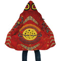 aboriginal-cloak-boomerang-and-lizard-patterns-circle-dot-painting