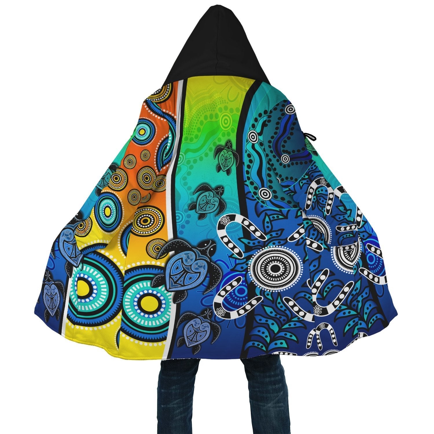 aboriginal-cloak-indigenous-turtle-dot-painting-art